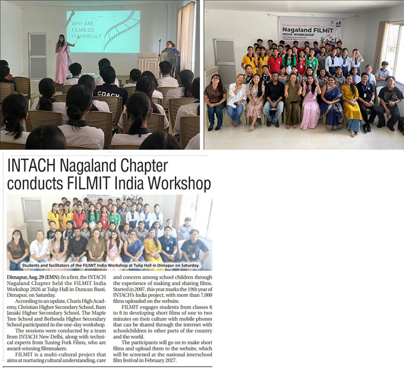 Dimapur FilmIt India Workshop 29th August, 2026